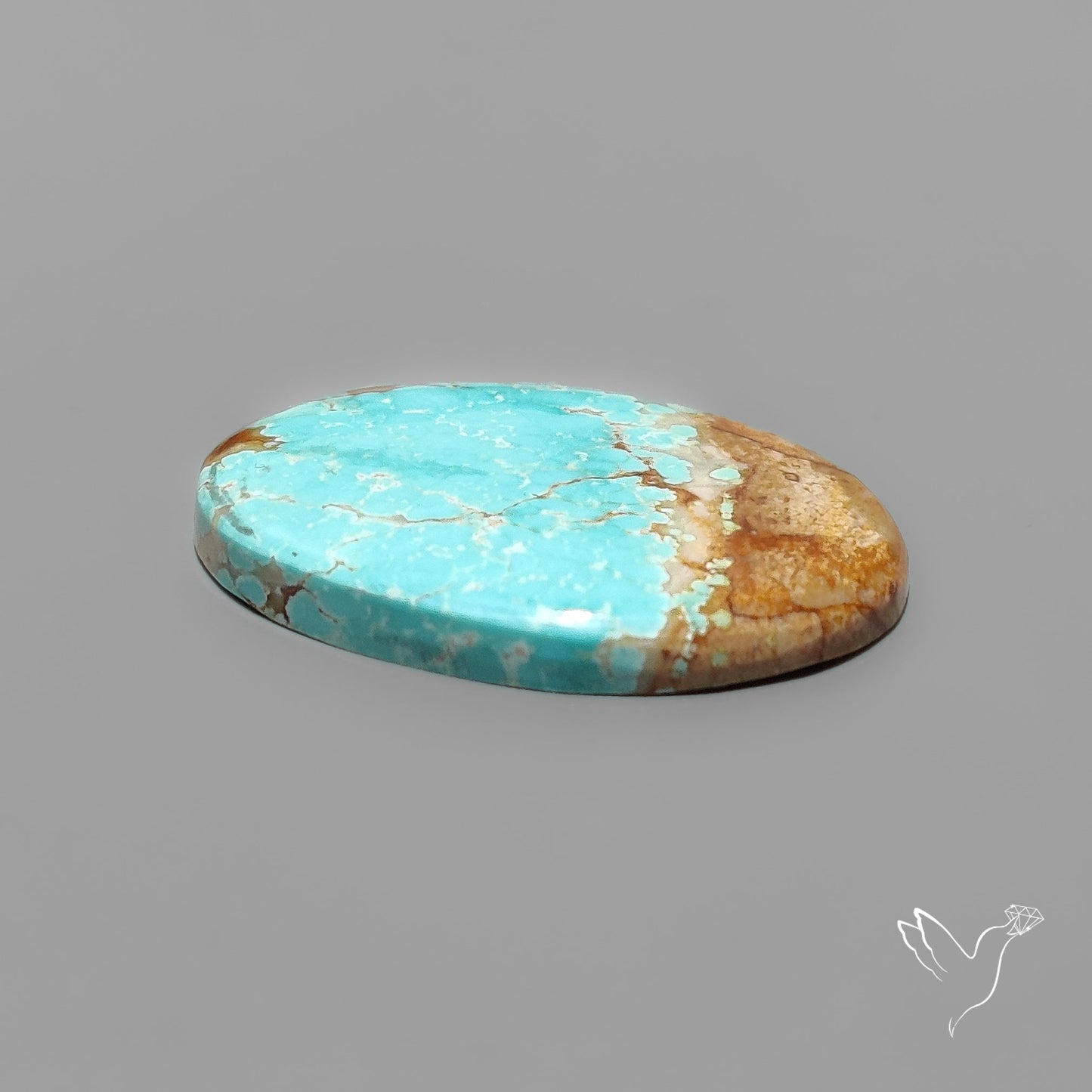 Number 8 Mines Turquoise Cabochon