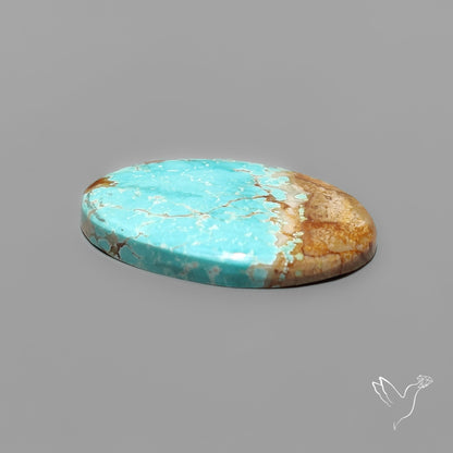 Number 8 Mines Turquoise Cabochon