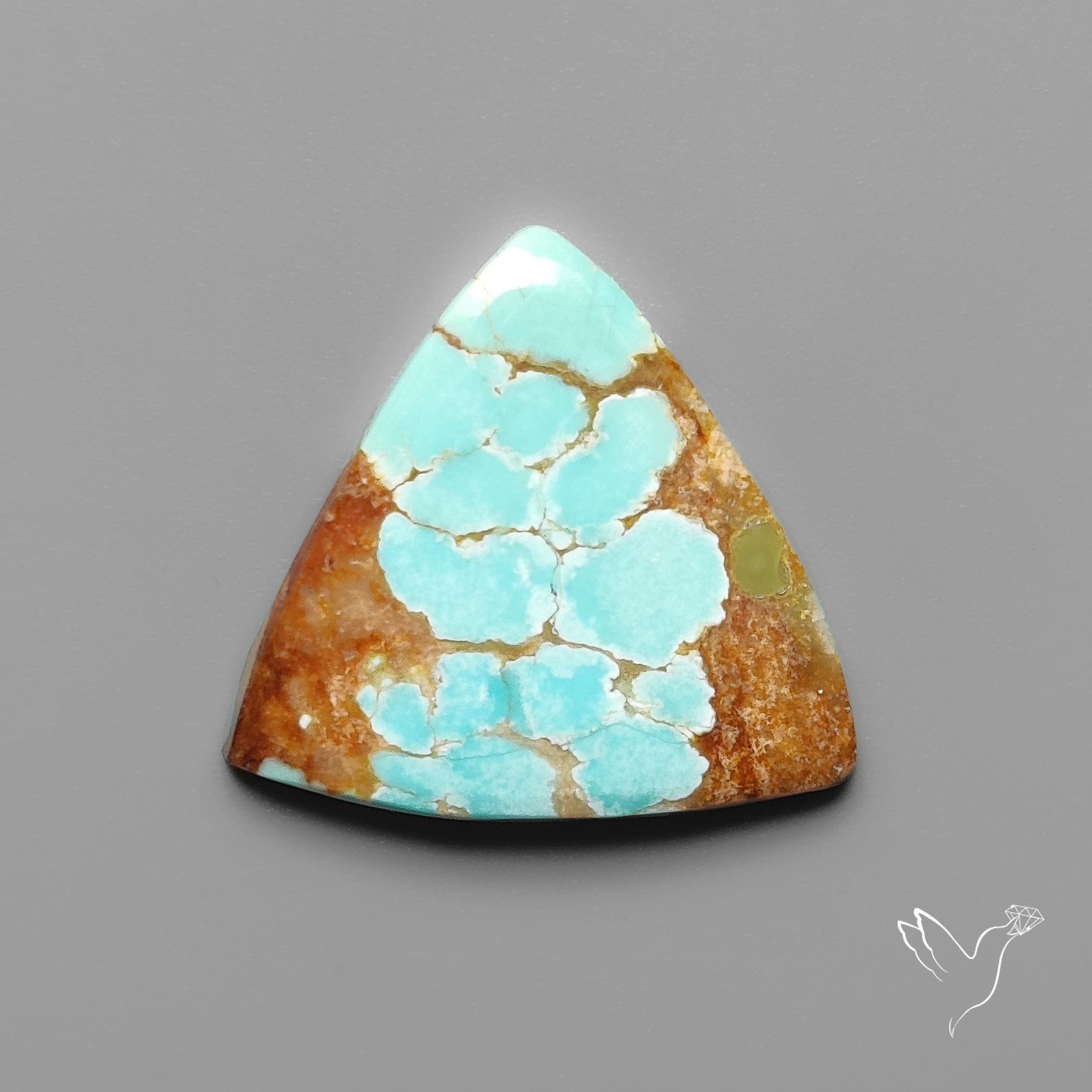 Number 8 Mines Turquoise Cabochon