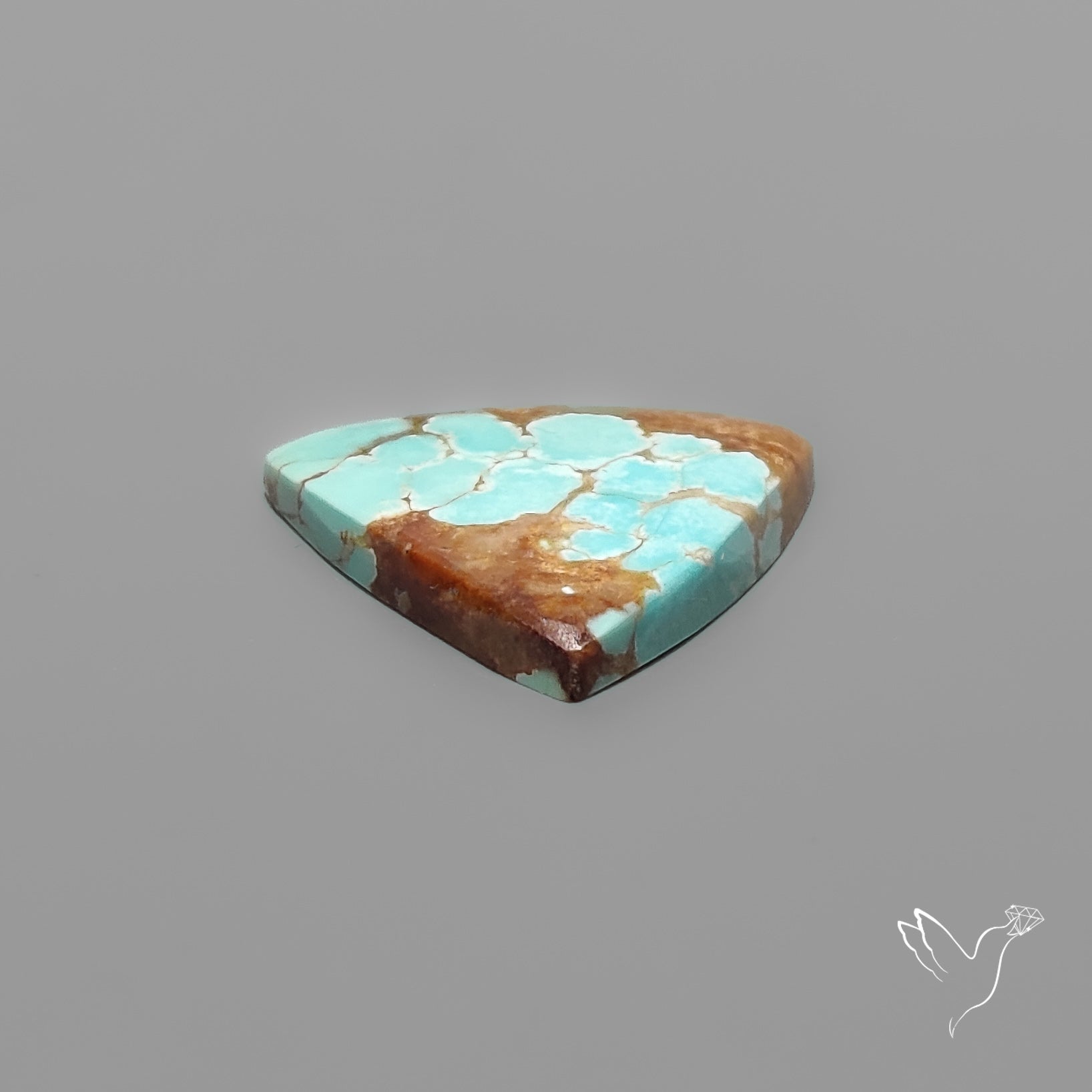 Number 8 Mines Turquoise Cabochon