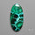 Chrysocolla In Malachite with Chattoyancy Cabochon