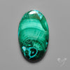 Chrysocolla In Malachite with Chattoyancy Cabochon