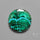 Chrysocolla In Malachite with Chattoyancy Cabochon