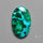 Chrysocolla In Malachite with Chattoyancy Cabochon