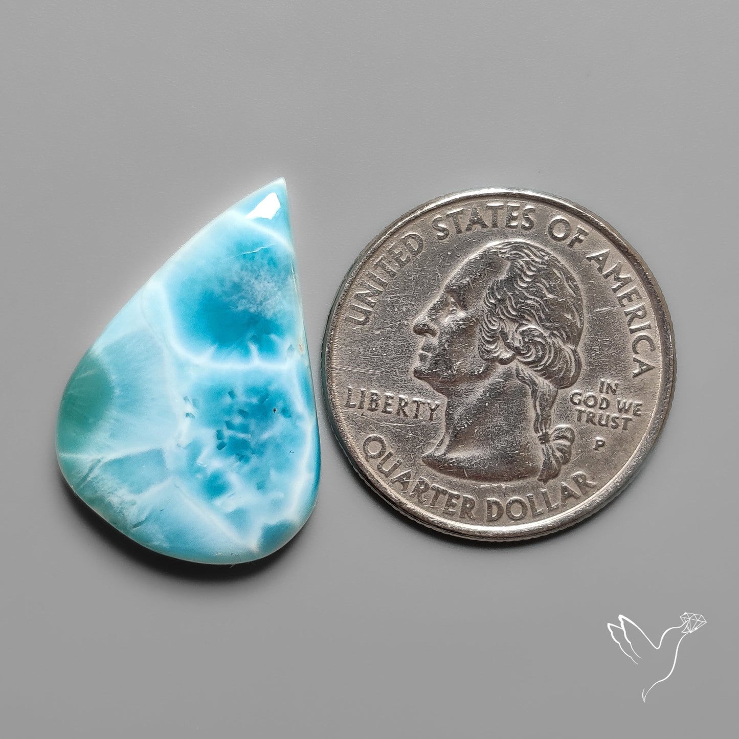 Larimar Cabochon