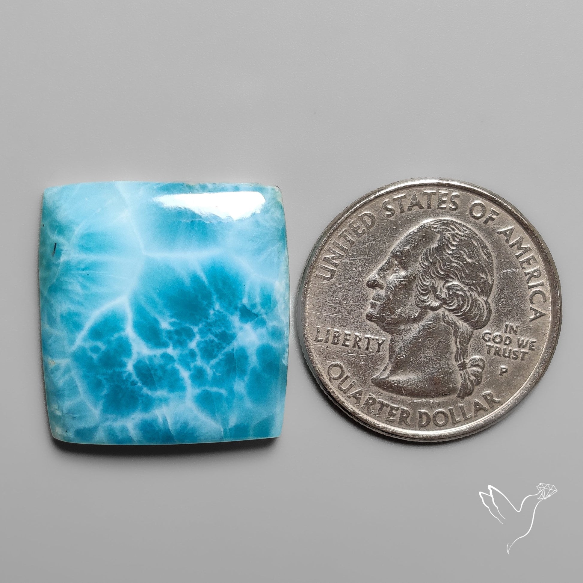 Larimar Cabochon