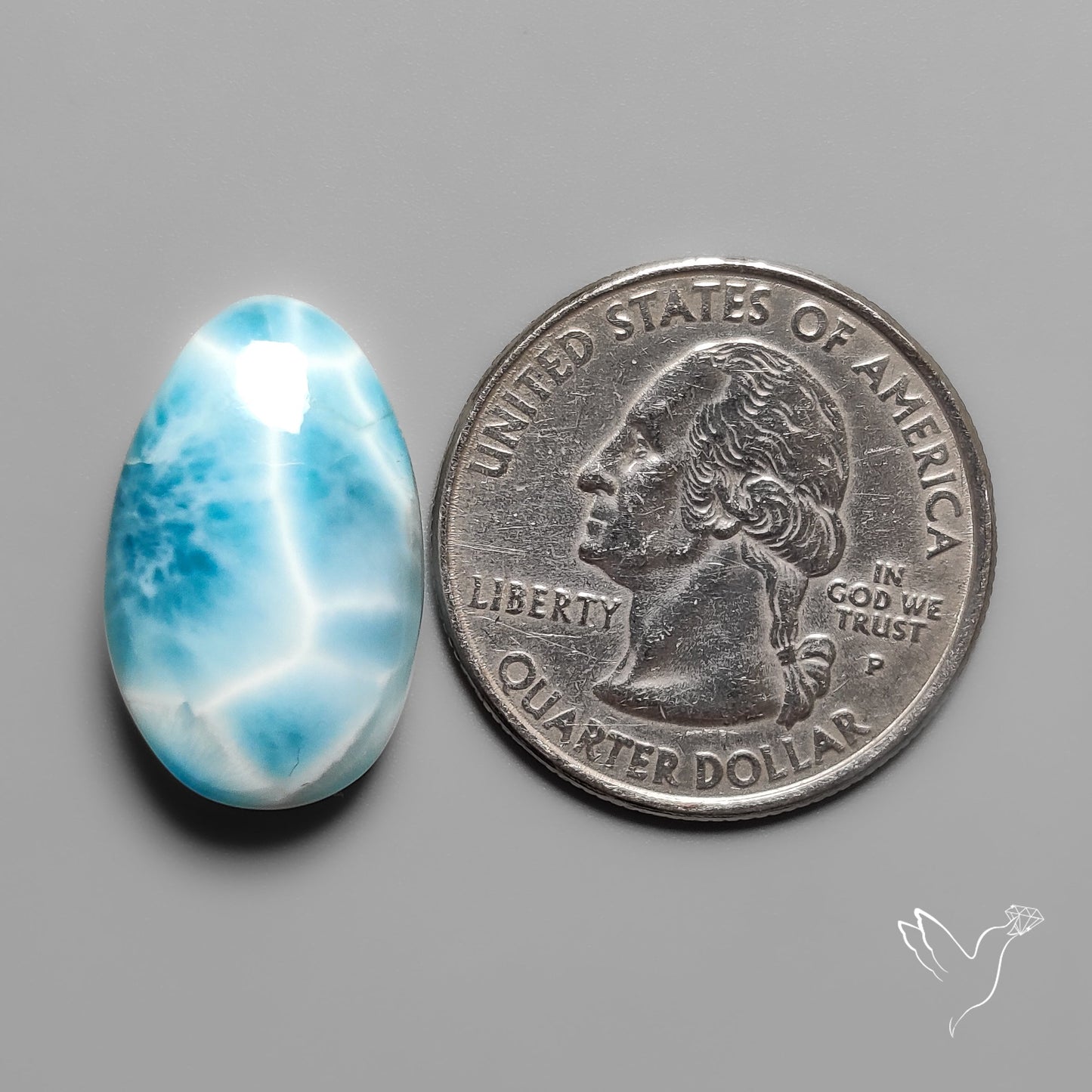 Larimar Cabochon