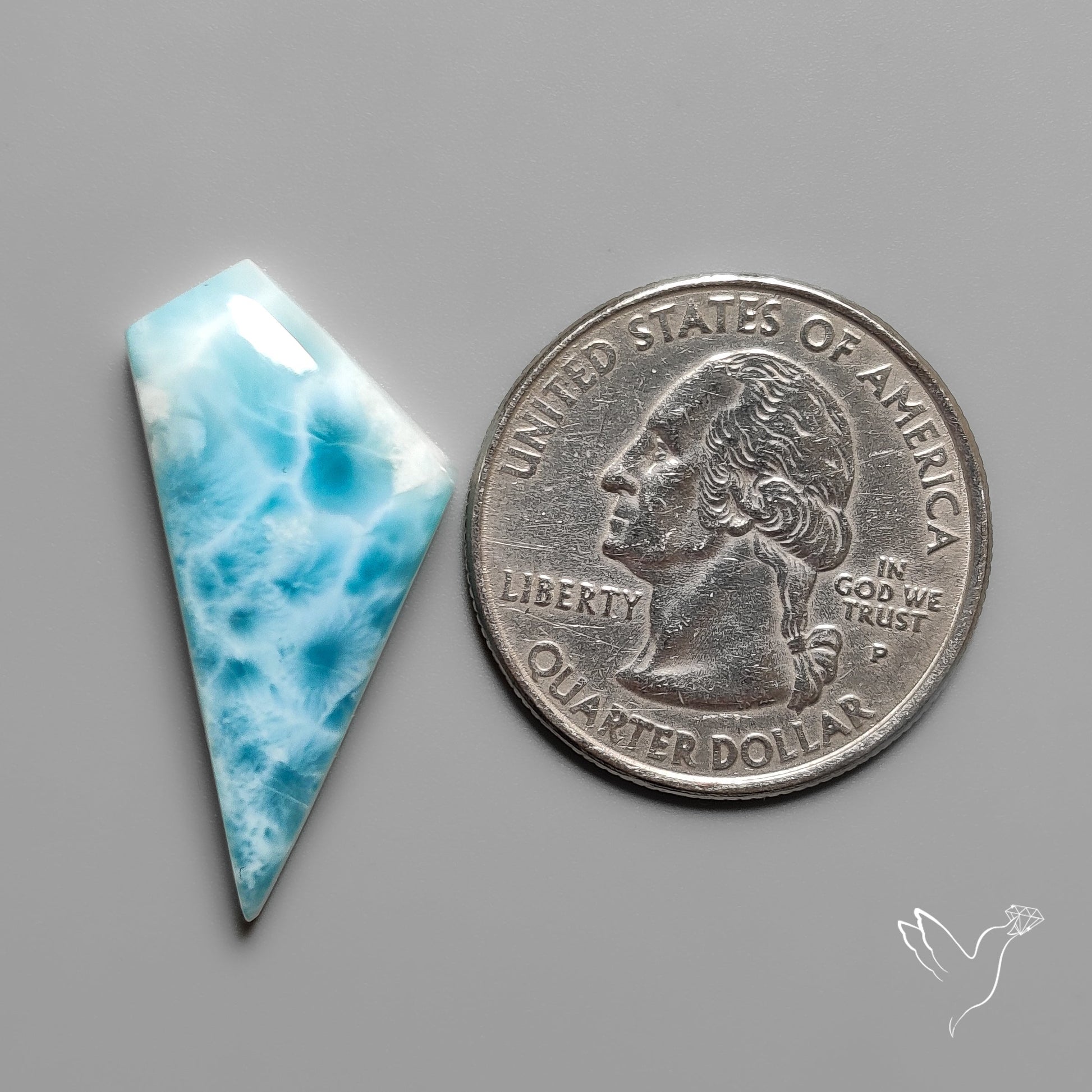 Larimar Cabochon