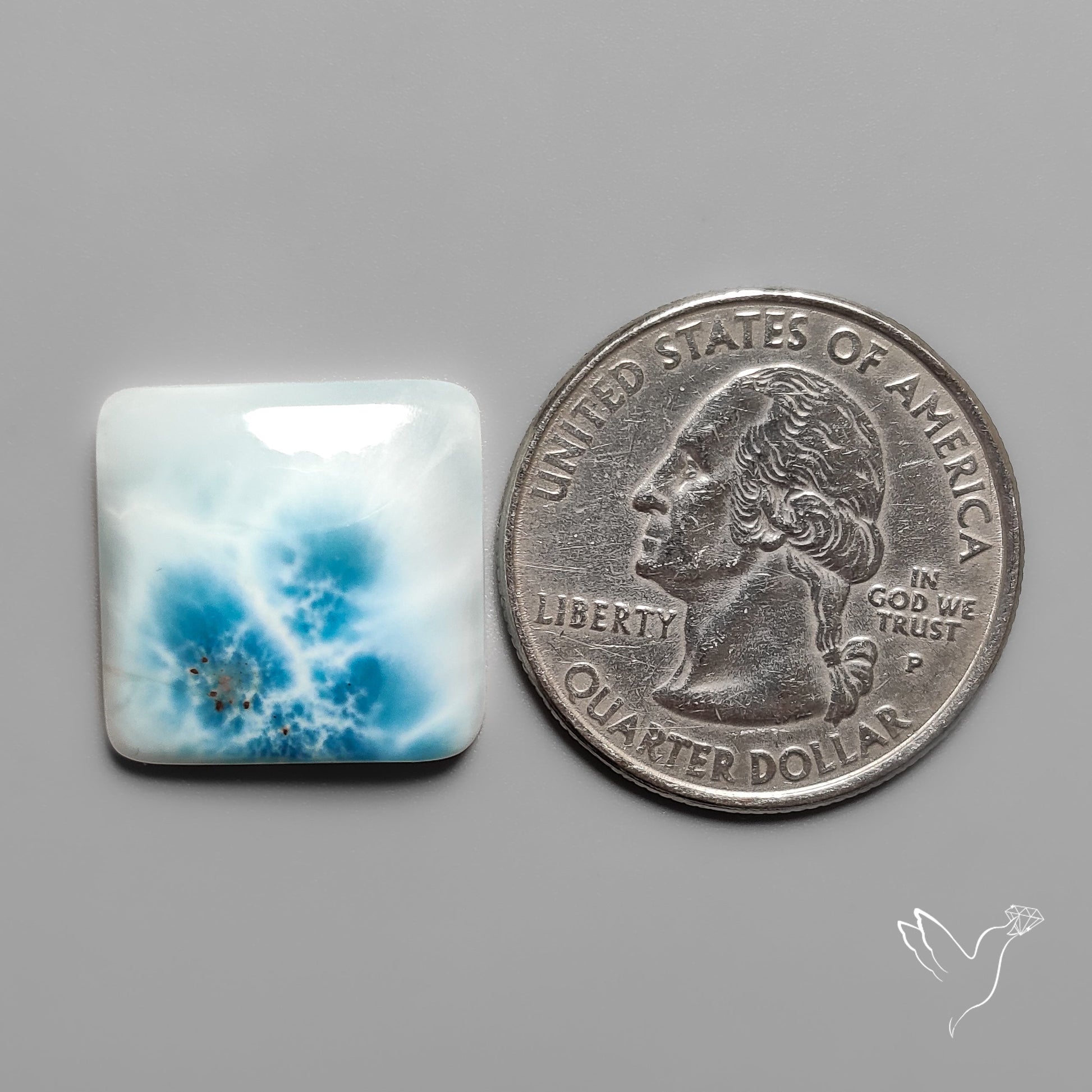 Larimar Cabochon