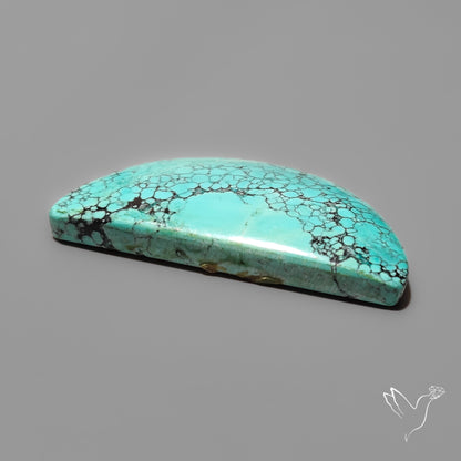 Spiderweb Hubei Turquoise Cabochon