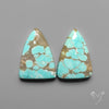 Number 8 Mines Turquoise Pair Rare