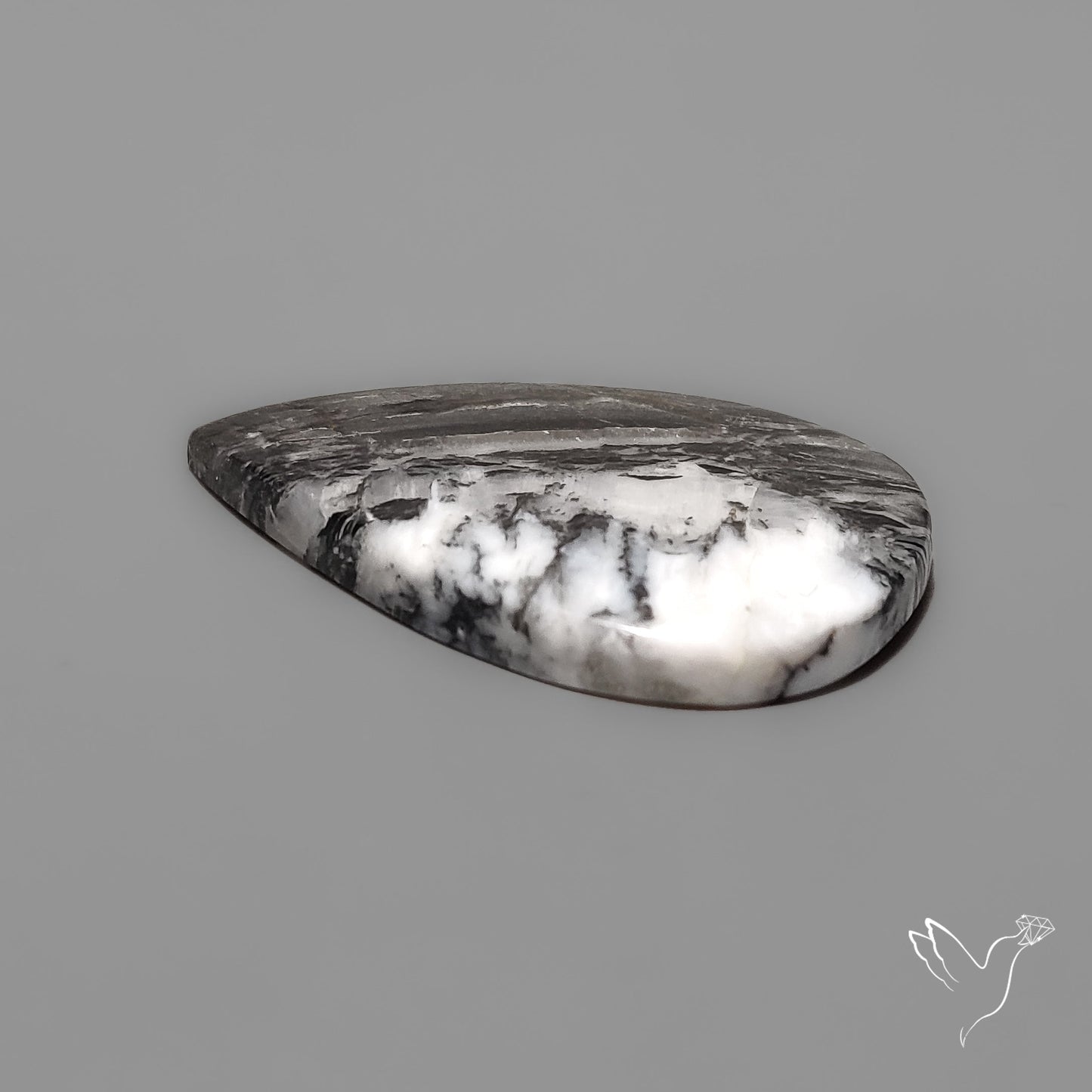 White Buffalo Turquoise Cabochon