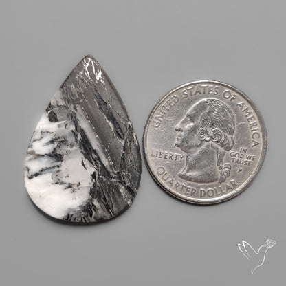 White Buffalo Turquoise Cabochon