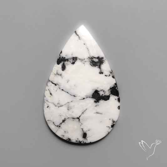 White Buffalo Turquoise Cabochon