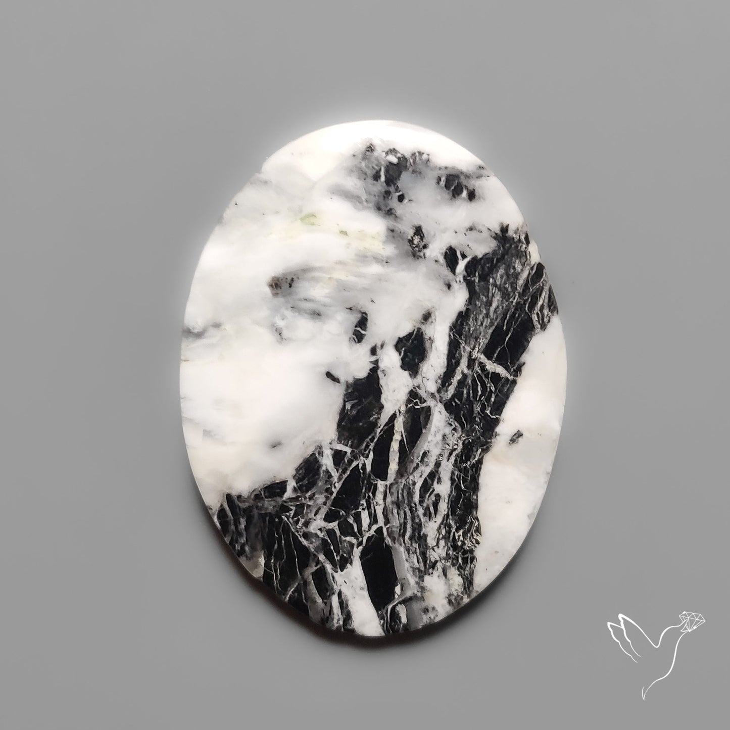 White Buffalo Turquoise Cabochon