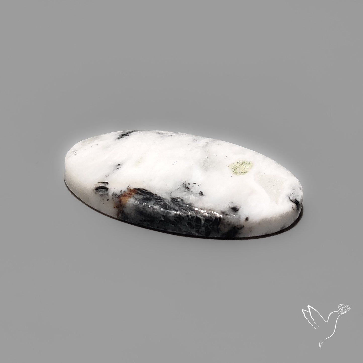 White Buffalo Turquoise Cabochon