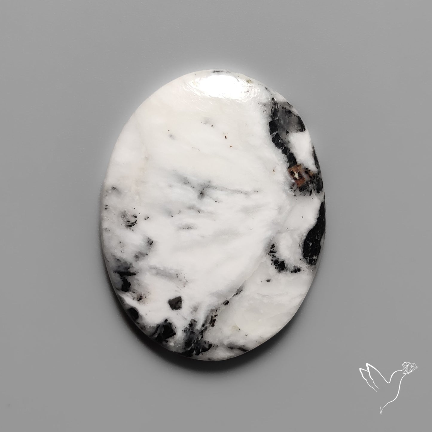 White Buffalo Turquoise Cabochon