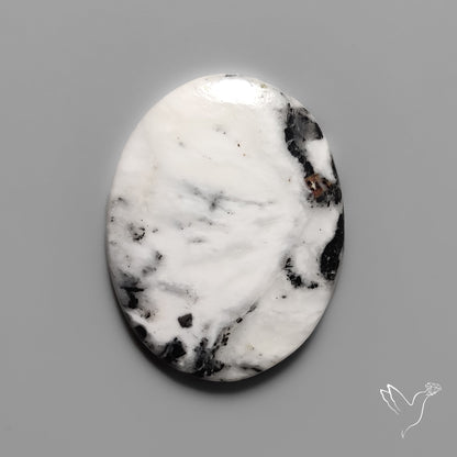 White Buffalo Turquoise Cabochon