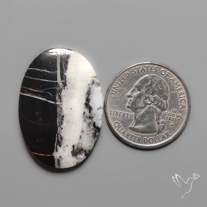 White Buffalo Turquoise Cabochon