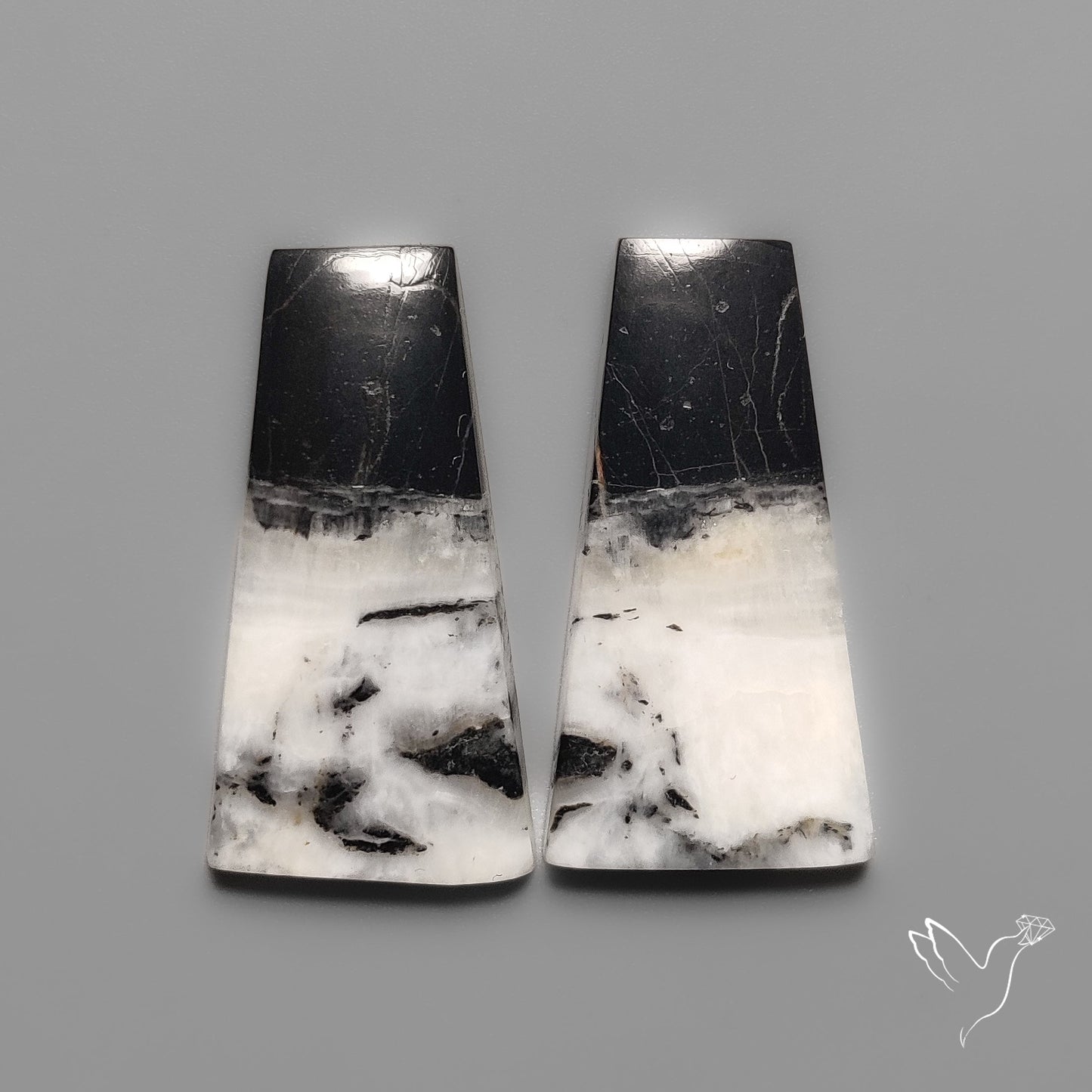 White Buffalo Turquoise Pair