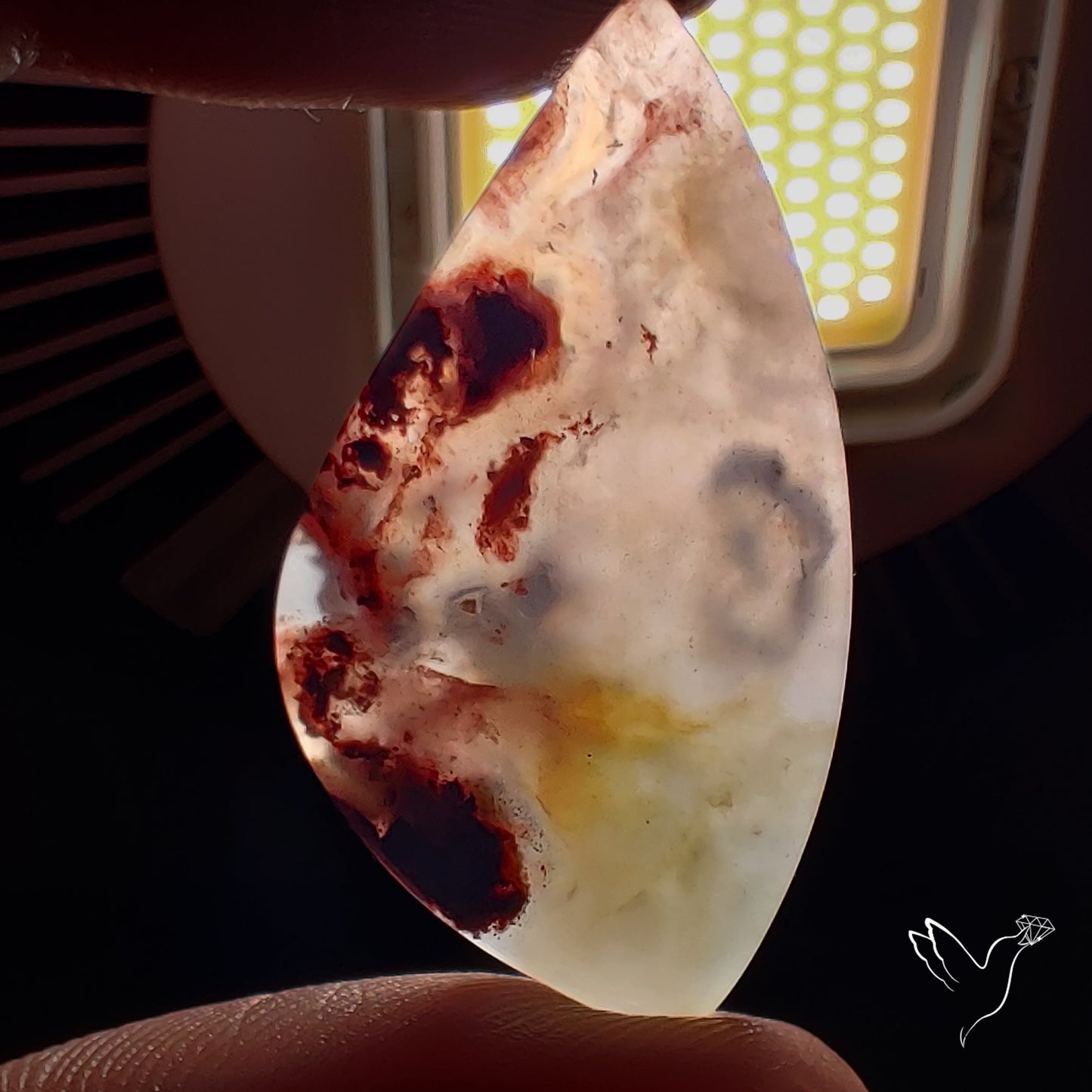 Aqua Chrysoprase Cabochon