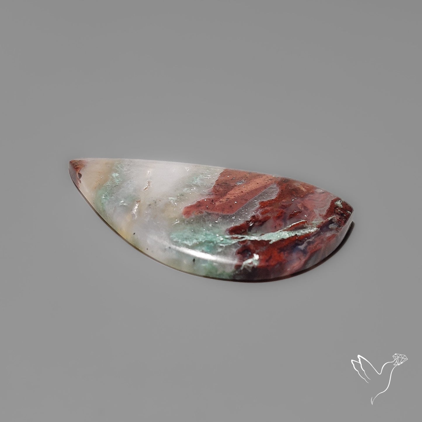 Aqua Chrysoprase Cabochon