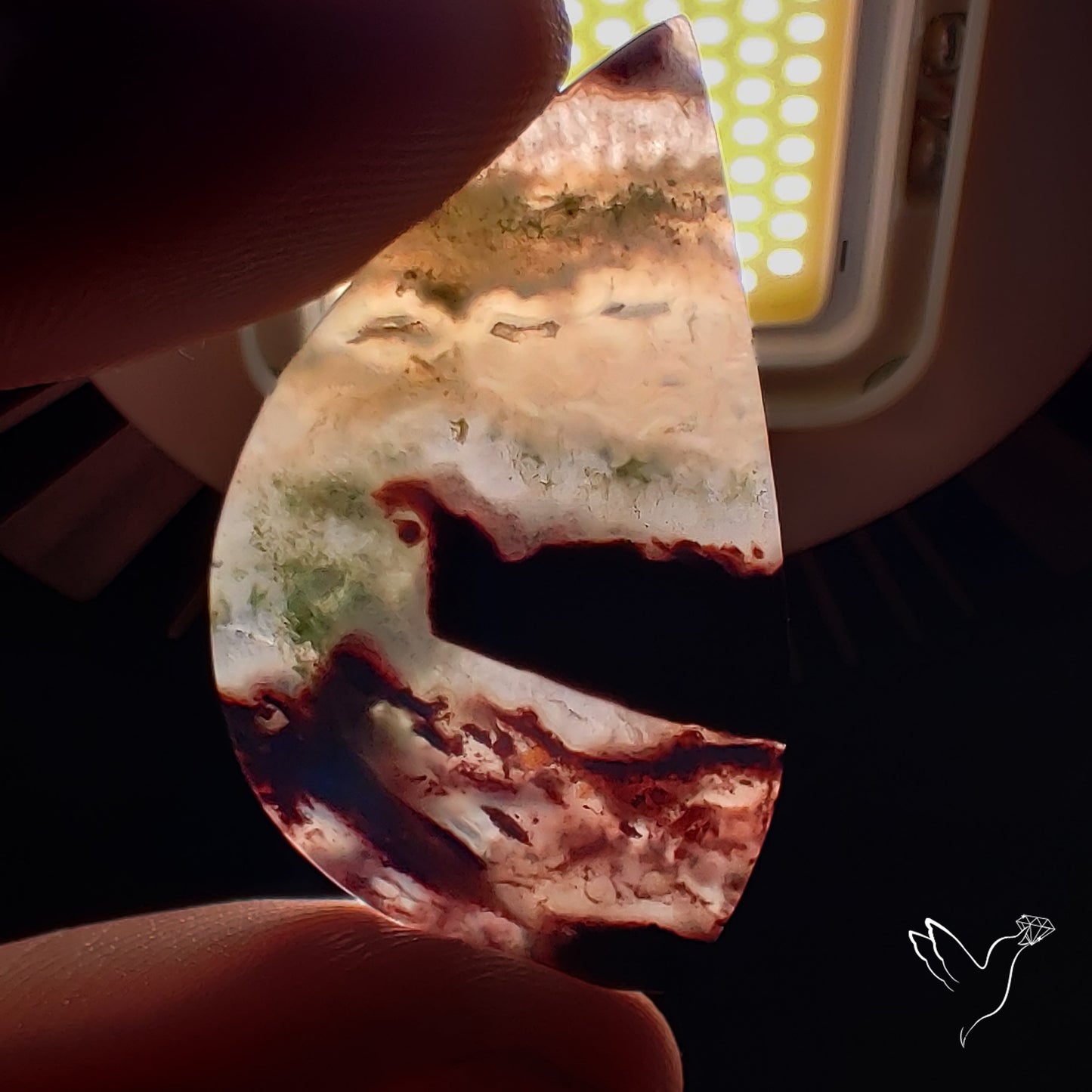 Aqua Chrysoprase Cabochon