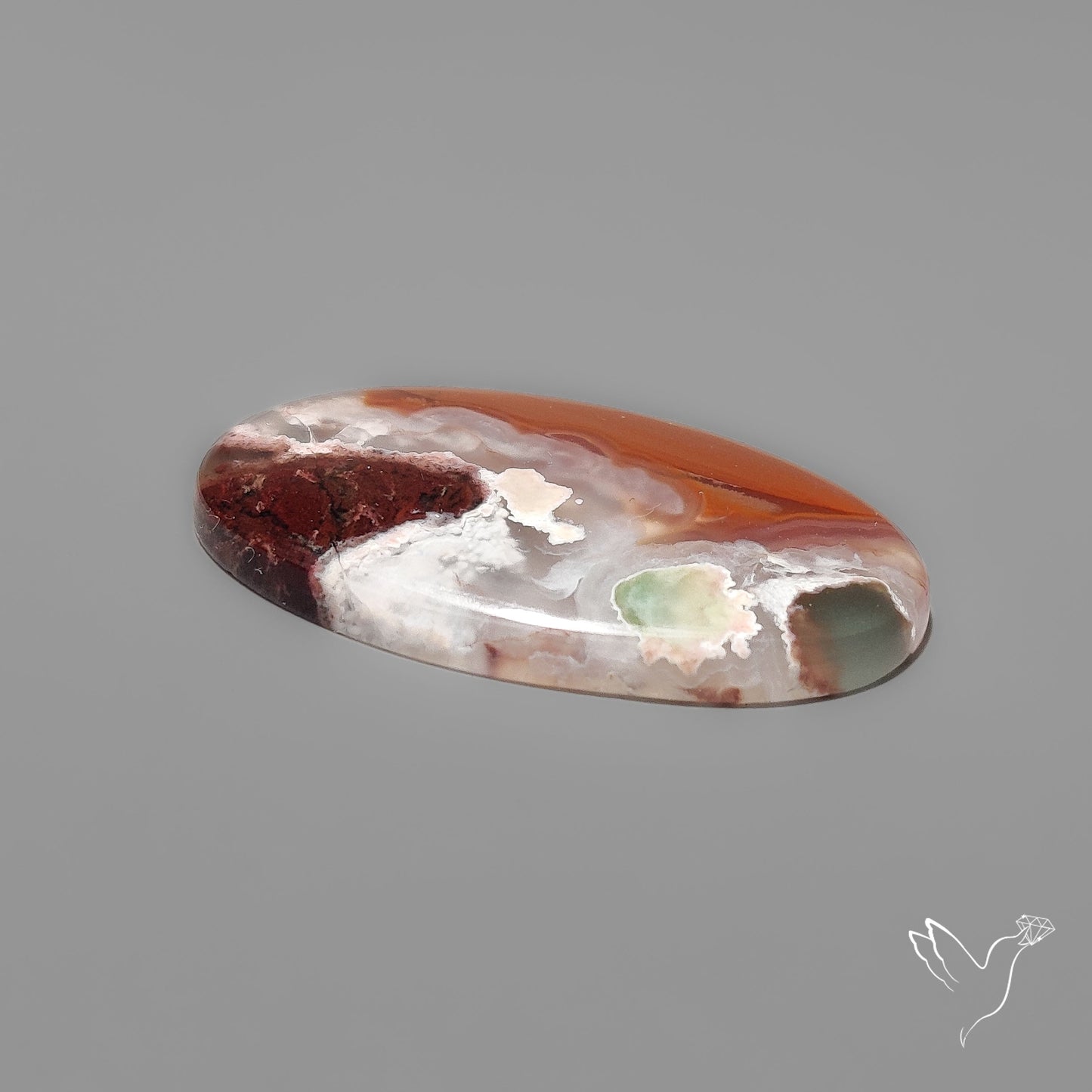 Aqua Chrysoprase Cabochon