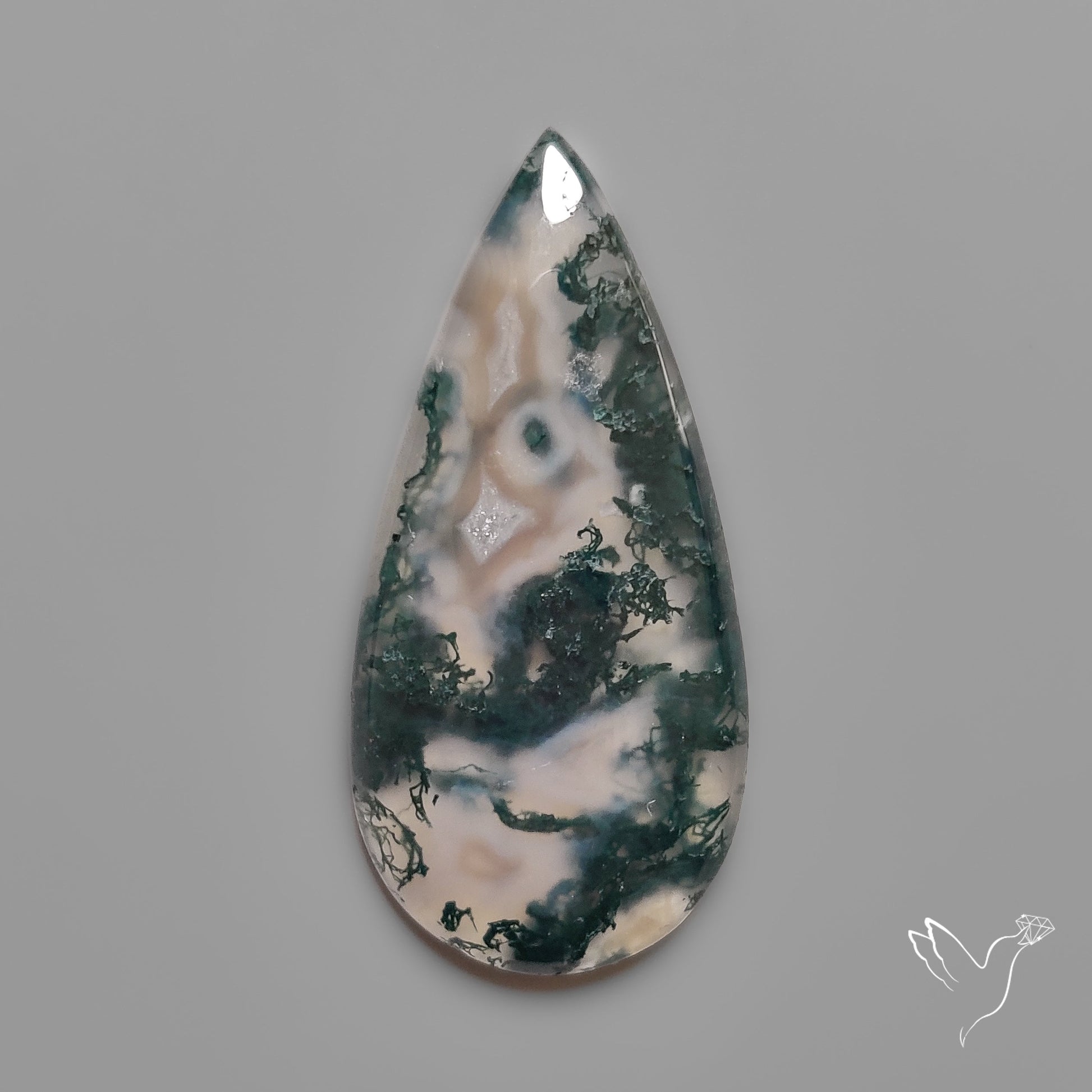 Moss Agate Cabochon