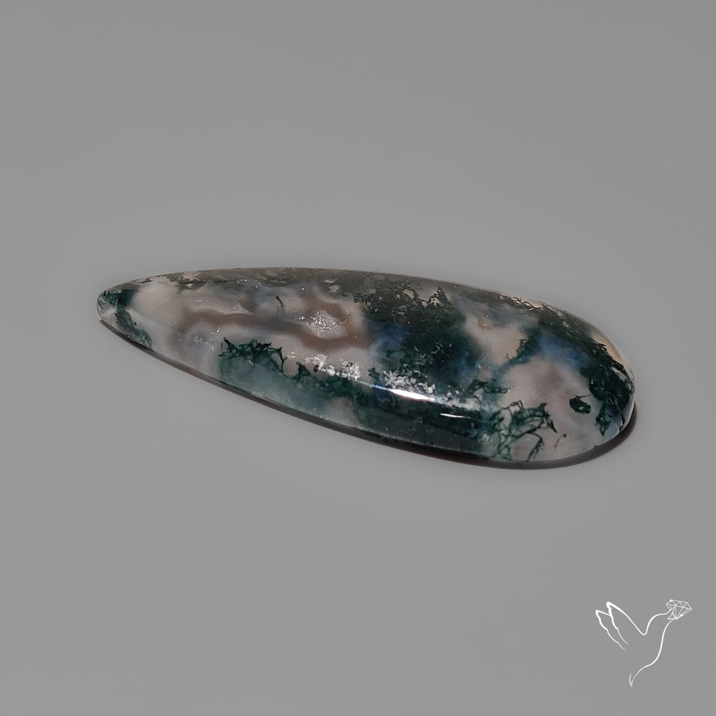 Moss Agate Cabochon