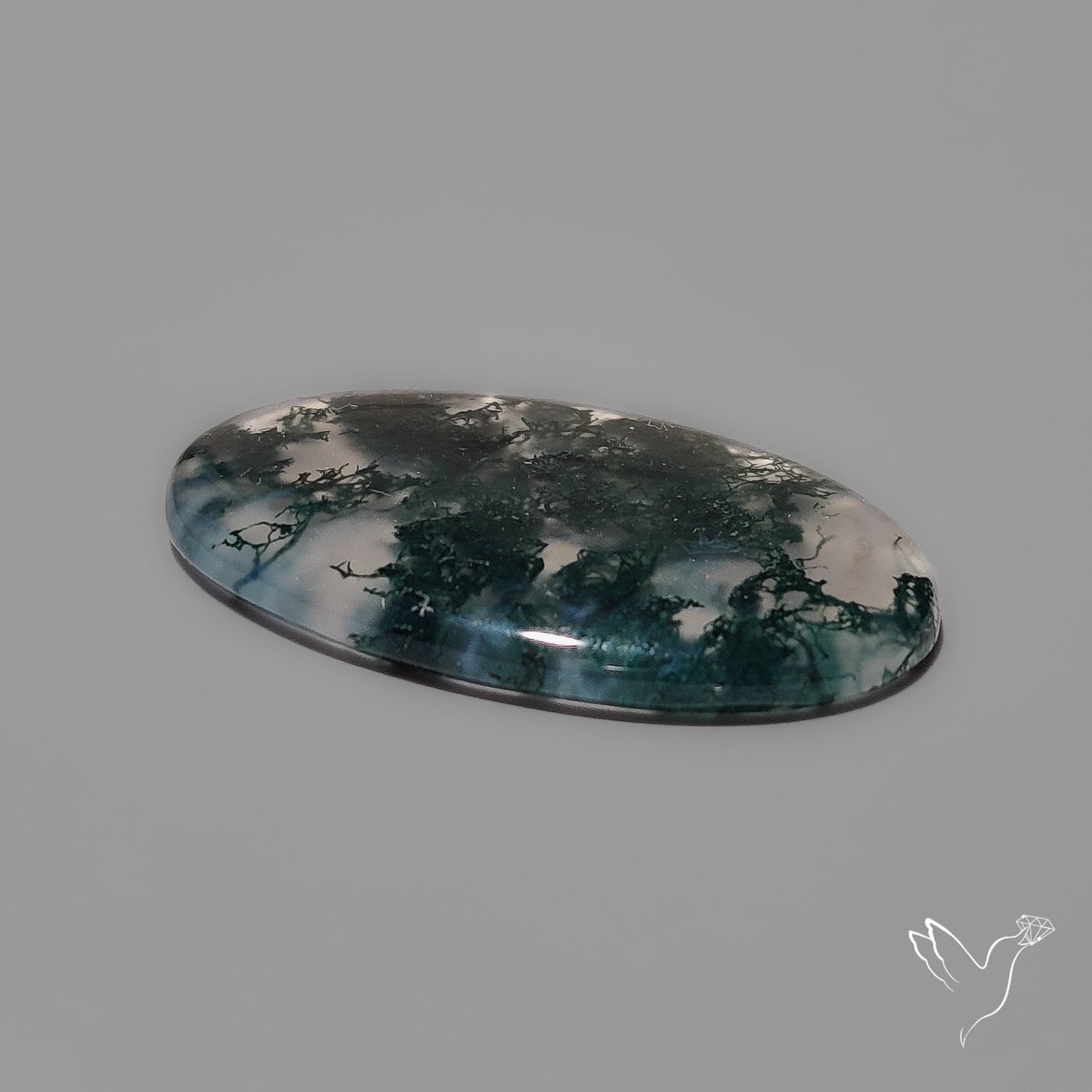 Moss Agate Cabochon