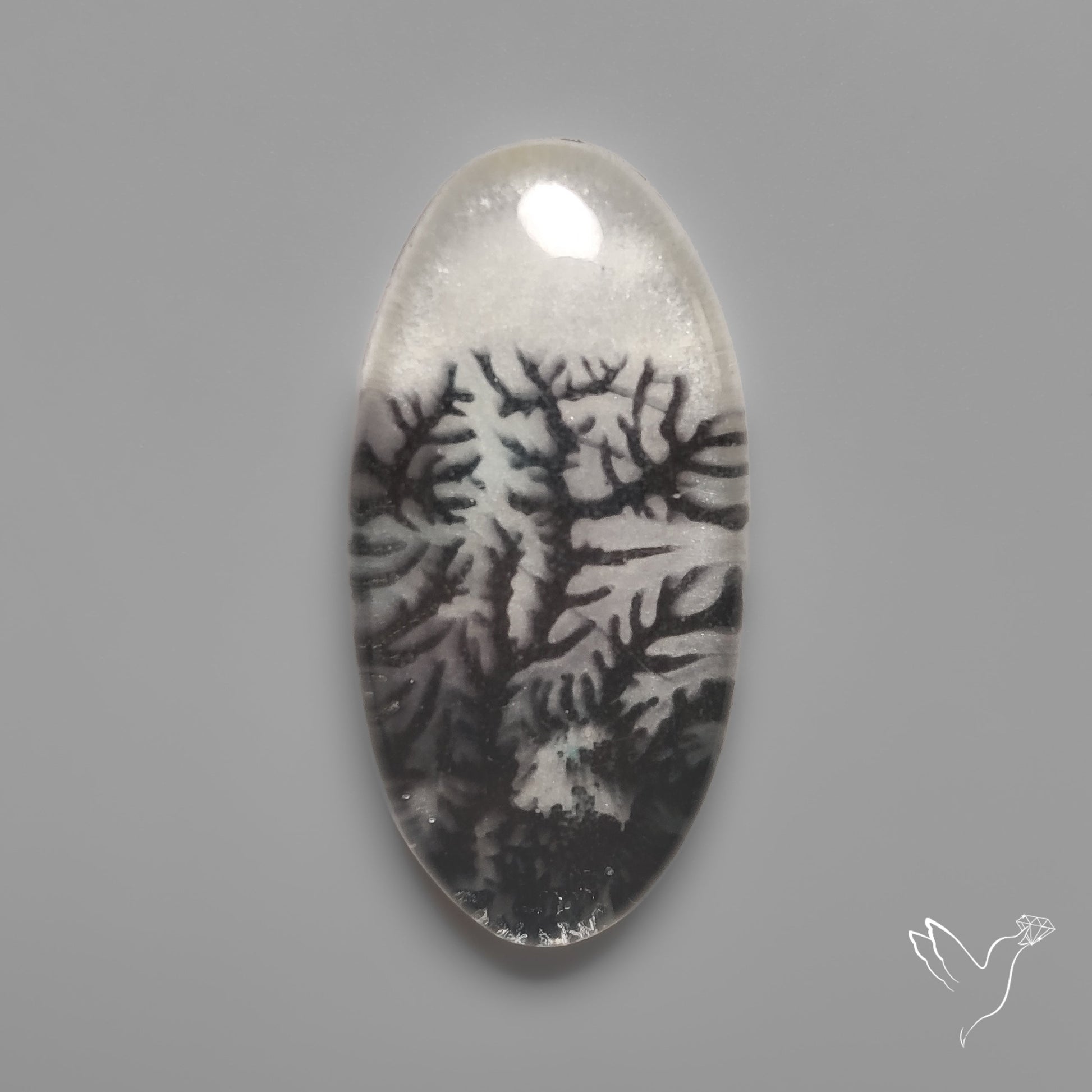 Scenic Quartz Inlay Doublet