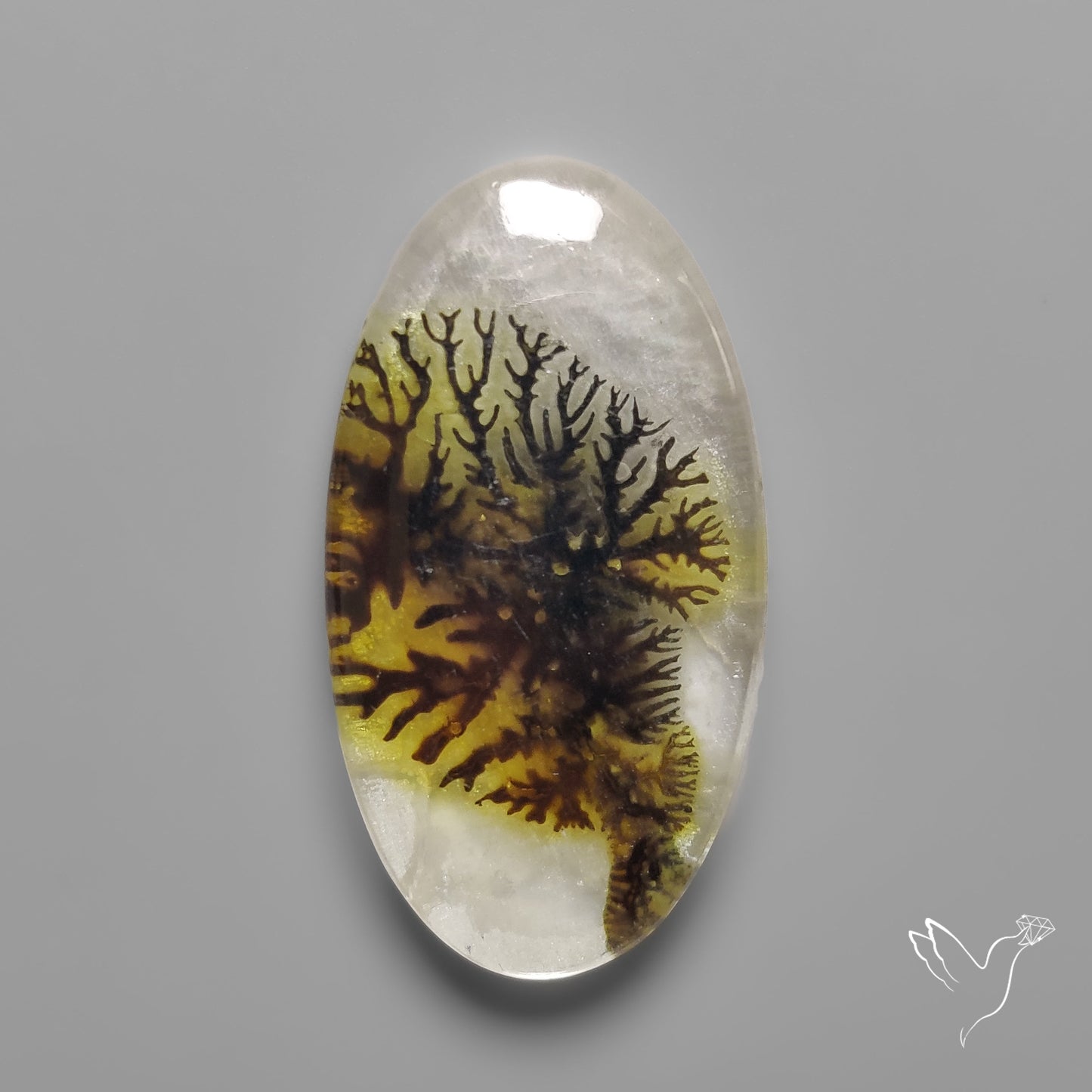 Scenic Quartz Inlay Doublet