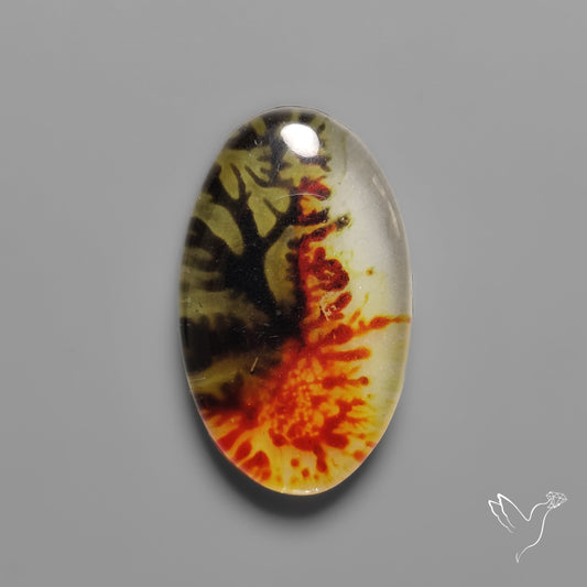 Scenic Quartz Inlay Doublet