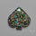 Crushed Opal Inlay in Quartz Doublet