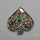 Crushed Opal Inlay in Quartz Doublet