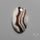 Tuxedo Banded Agate Cabochon