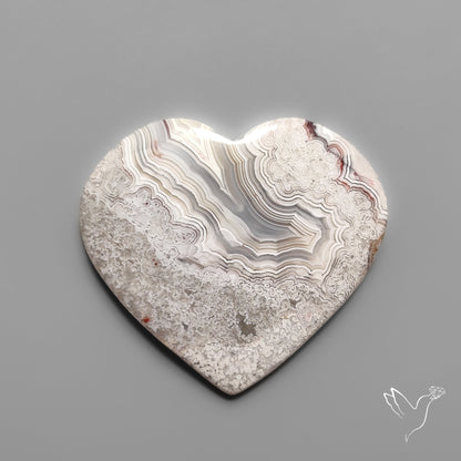 Crazylace Agate Heart