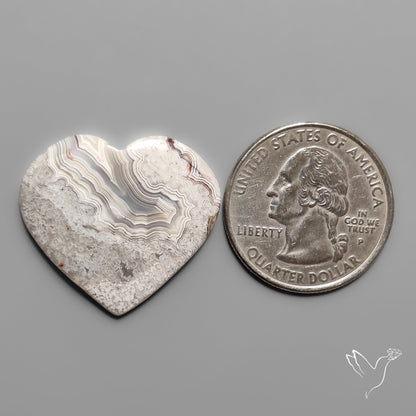 Crazylace Agate Heart