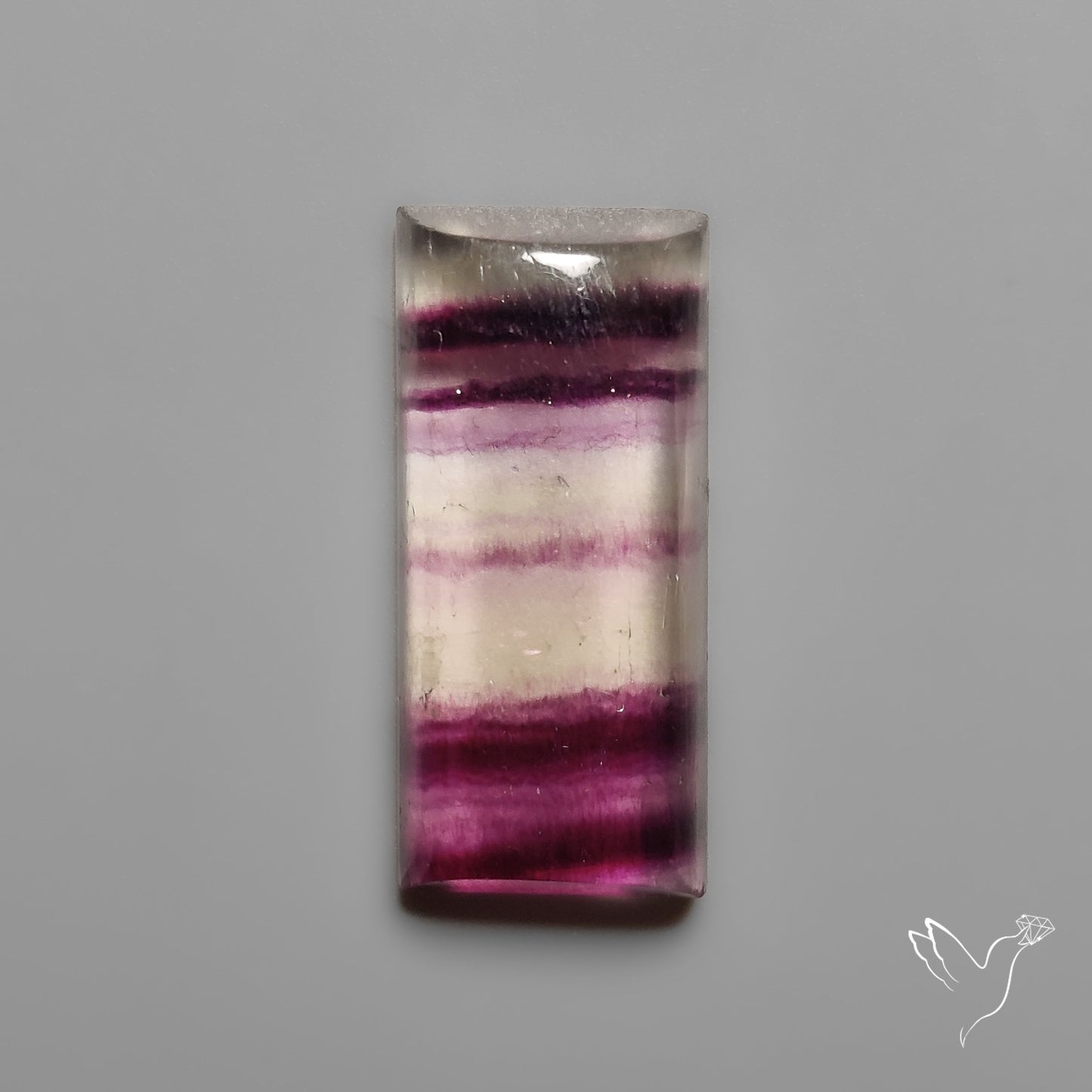 Purple Fluorite Cabochon
