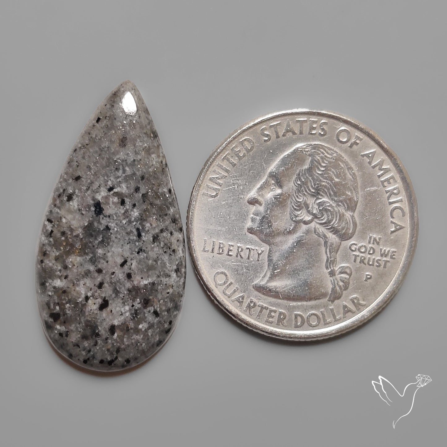 Yooperlite Cabochon UV Light Fluorescent