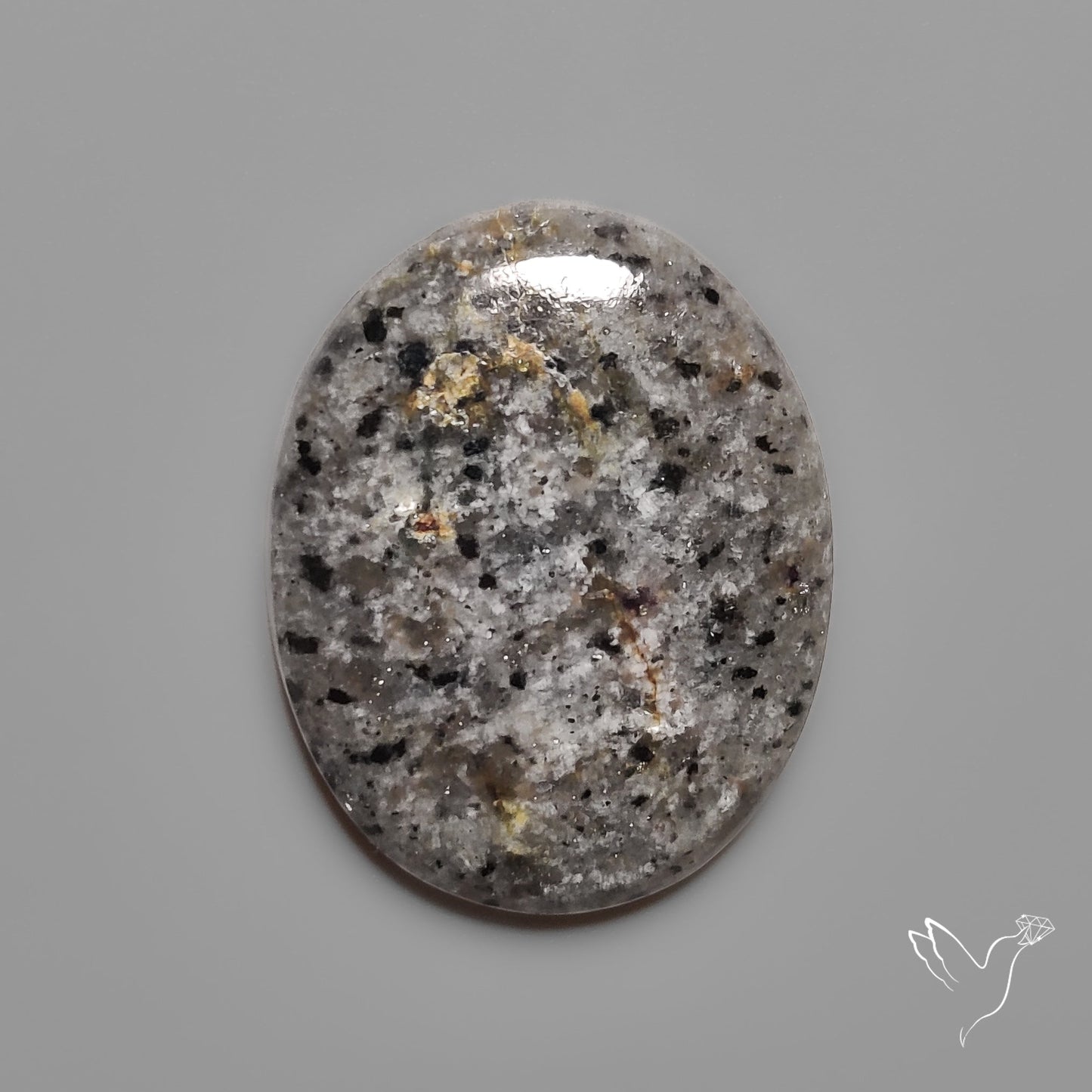 Yooperlite Cabochon UV Light Fluorescent