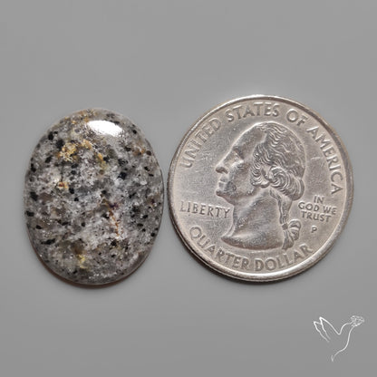 Yooperlite Cabochon UV Light Fluorescent