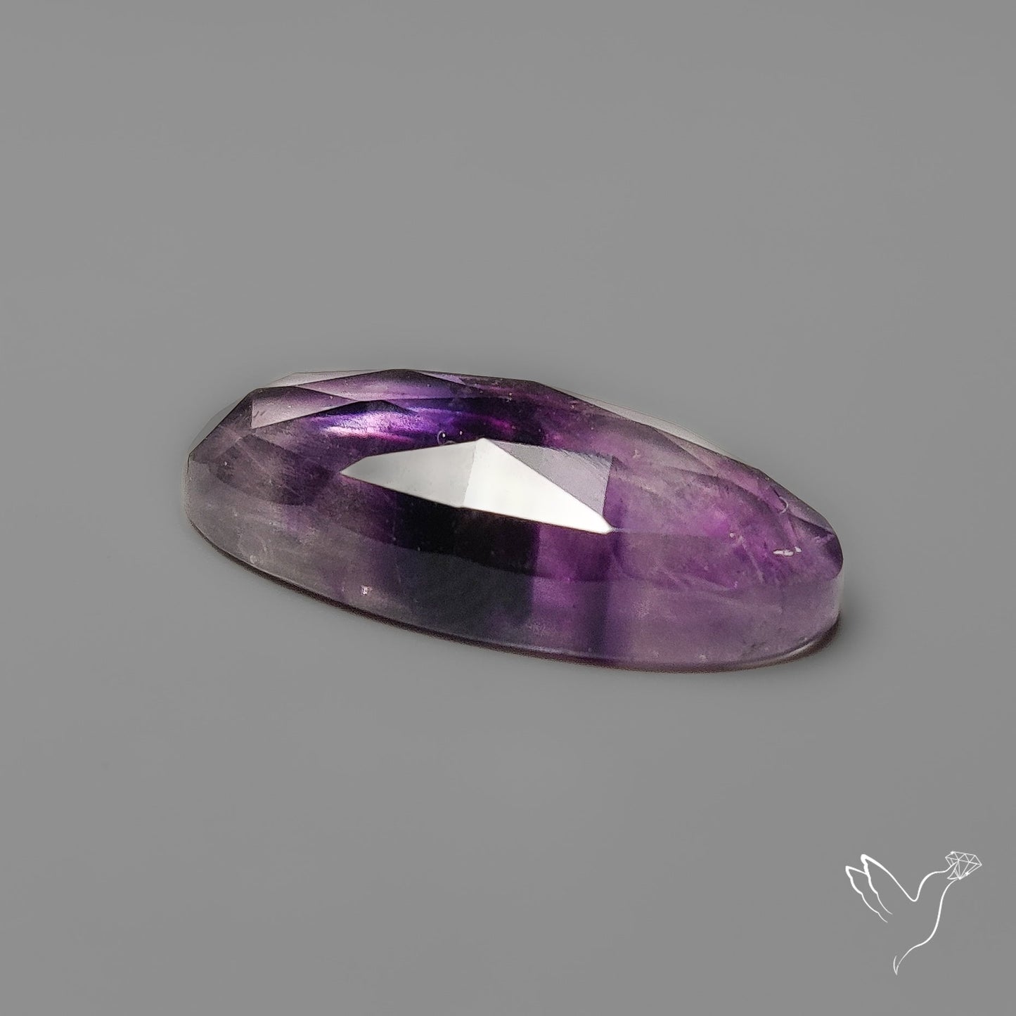 Rose Cut Trapiche Amethyst