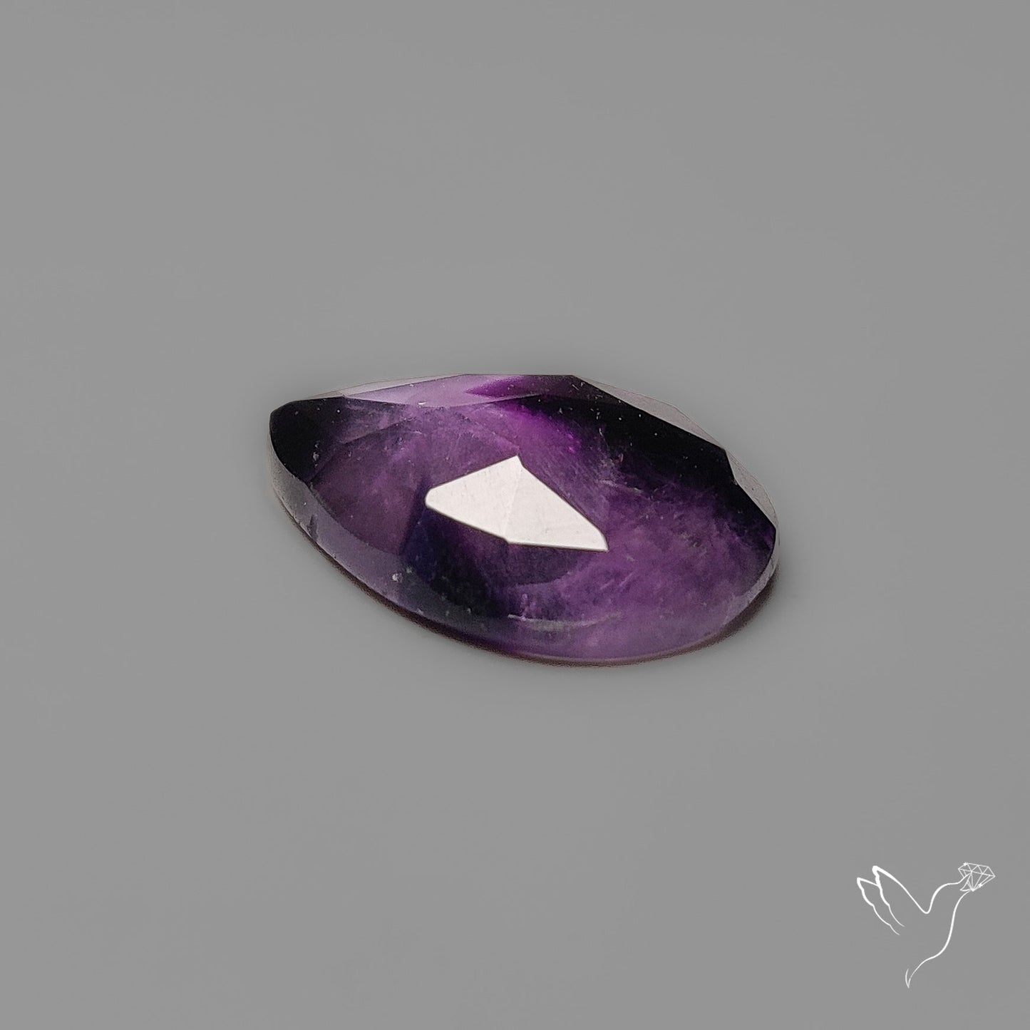 Rose Cut Trapiche Amethyst