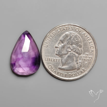 Rose Cut Trapiche Amethyst