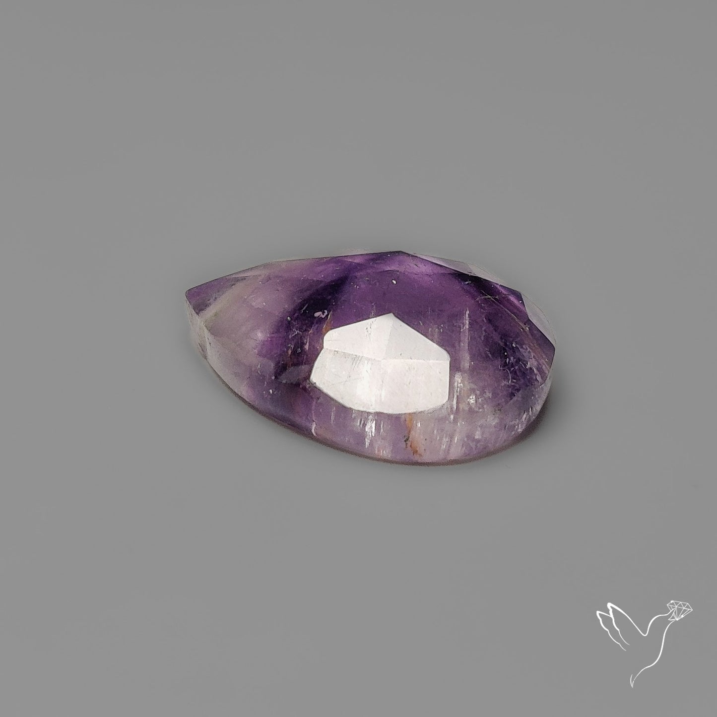 Rose Cut Trapiche Amethyst