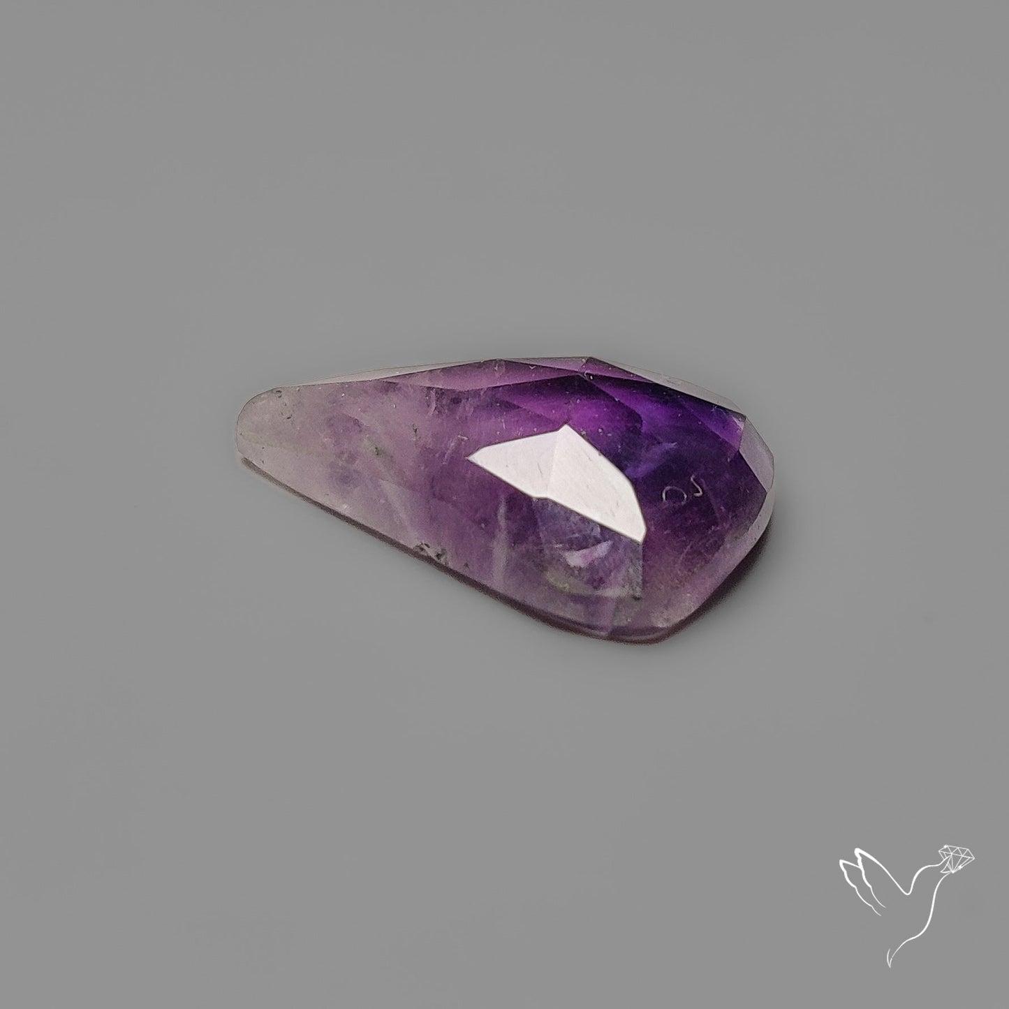 Rose Cut Trapiche Amethyst