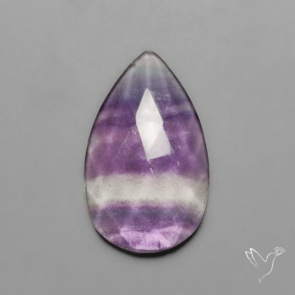 Rose Cut Purple Fluorite