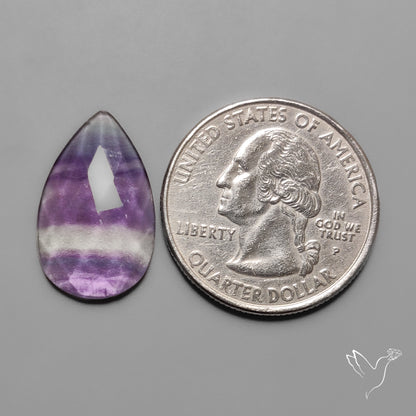 Rose Cut Purple Fluorite